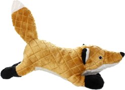 Mighty Massive Nature Fox Squeaky Plush Dog Toy, Brown slide 1 of 5