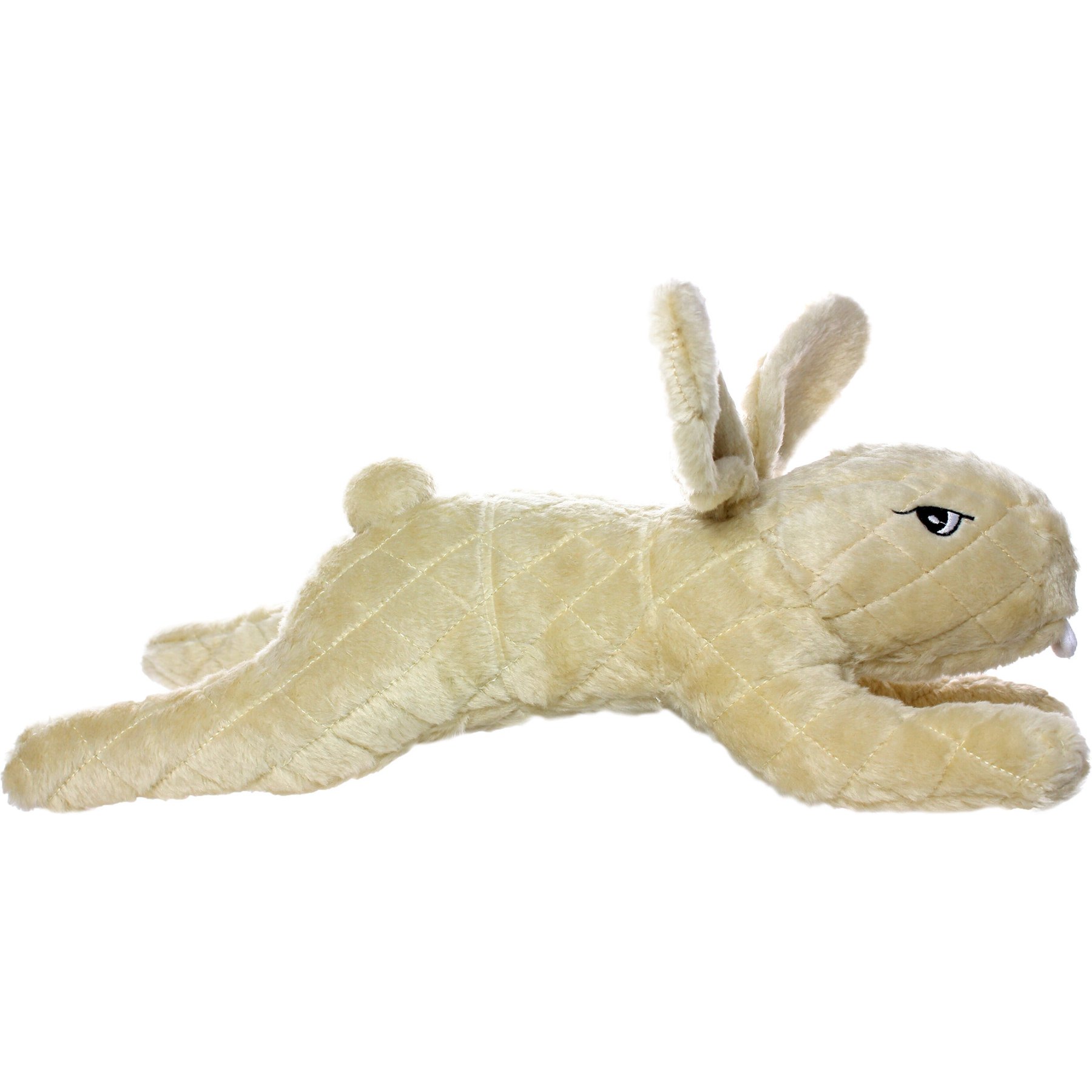Mighty Massive Nature Rabbit Squeaky Plush Dog Toy, Brown