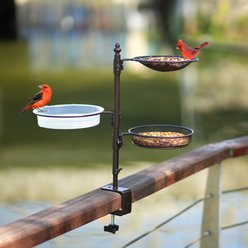 MIXXIDEA Deck Railing Wild Feeder Accessory, 19-in