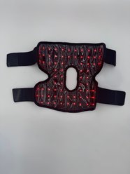 ORTHO EQUINE Red Light Horse Therapy Hock Wrap, Black