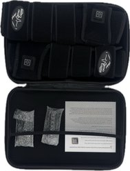 ORTHO EQUINE Red Light Horse Therapy Tendon Wrap Pair, Black slide 2 of 2