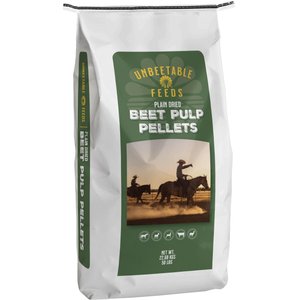 Unbeetable Feeds Beet Pulp Low Sugar Pellets Horse Feed, 50-lb bag
