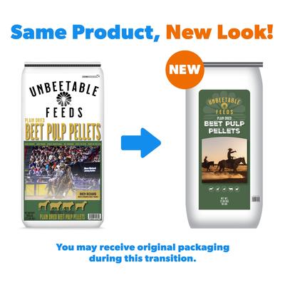 Show full view: Unbeetable Feeds Beet Pulp Low Sugar Pellets Horse Feed, 50-lb bag slide 2 of 5