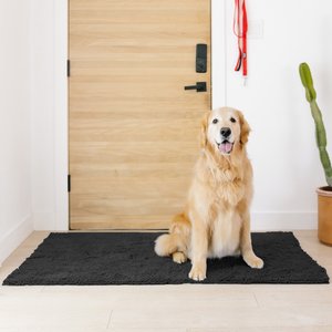 My Doggy Place Microfiber Dog Doormat, Charcoal, X-Large