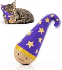 Lulu's World Wooden NieNie Interactive Cat Toy, Blue