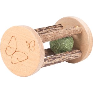 Lulu's World Wooden Butterfly Interactive Cat Roll Toy