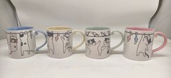 Blue Sky Clayworks Hanging on in There Mug, 21-oz