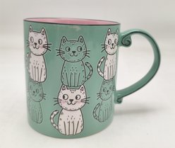 Blue Sky Clayworks Chandler Cat Mug, 21-oz