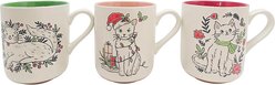 Blue Sky Clayworks Feline Holiday Mug, 18-oz
