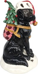 Blue Sky Clayworks Black Lab Tealight Holder