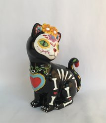 Blue Sky Clayworks Deedee Dod Cat Figurine slide 2 of 2