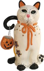 Blue Sky Clayworks Ghost Cat Tealight Holder