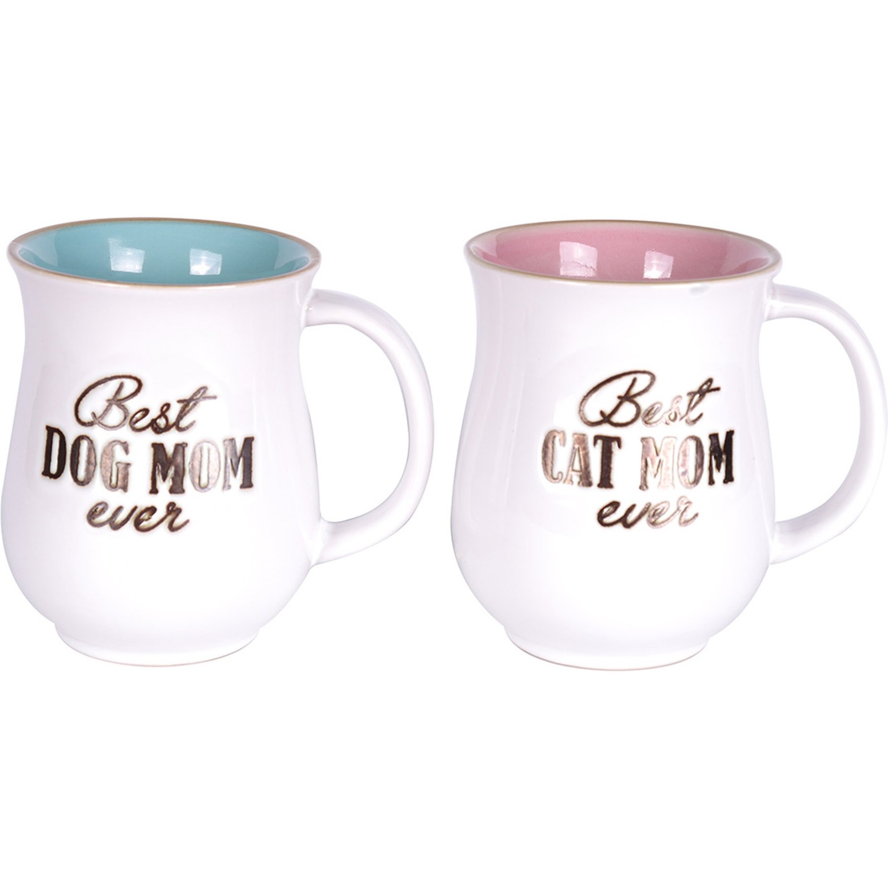 Blue Sky Clayworks Evelyn's Best Mug Gift Set, 21-oz