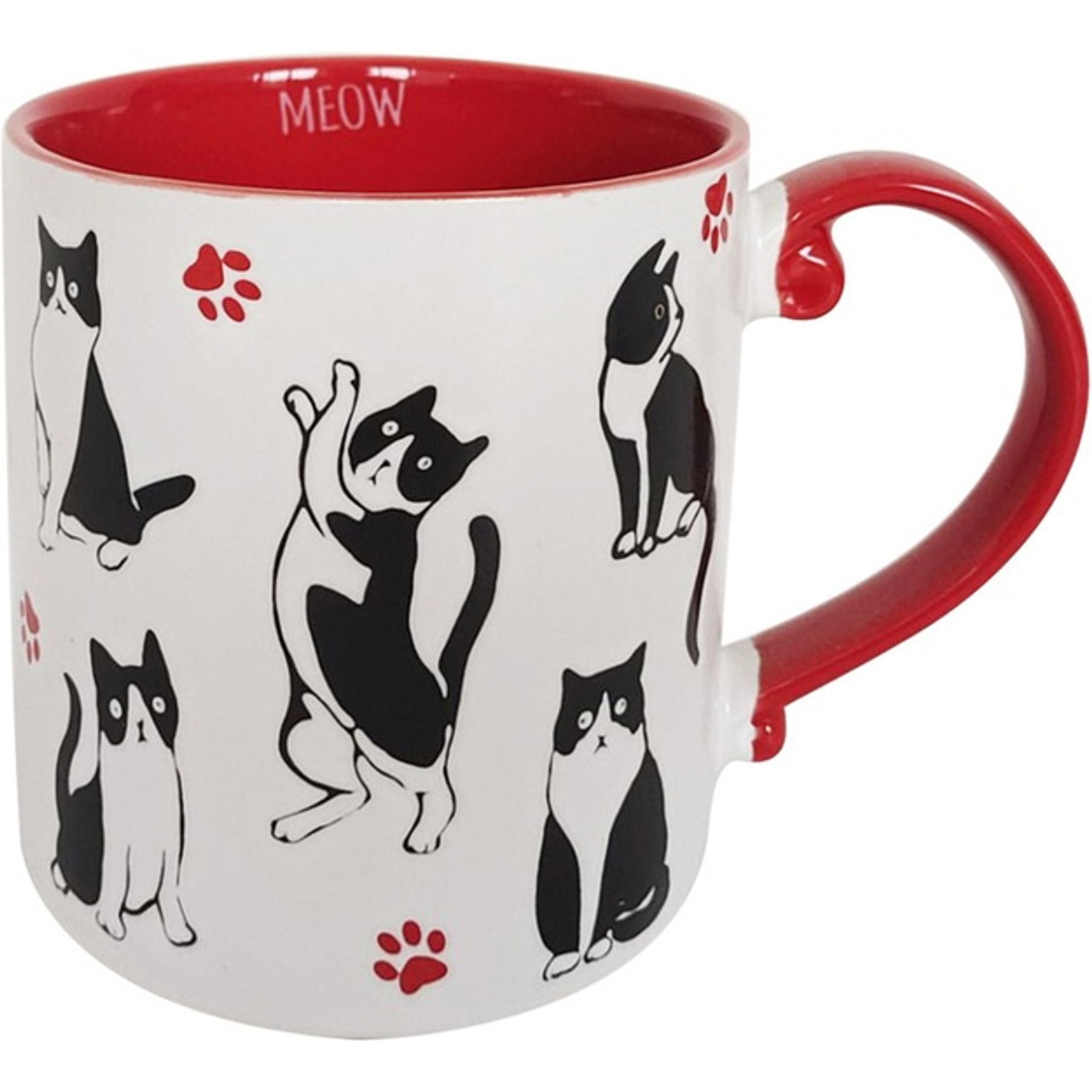 Blue Sky Clayworks Trent Cat Mug, 21-oz