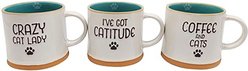 Blue Sky Clayworks Clyde Cat Mug, 21-oz