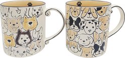 Blue Sky Clayworks Dinky Dog Mug, 21-oz