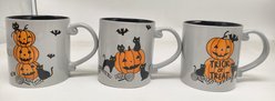 Blue Sky Clayworks New Black Night Cat Mug, 21-oz