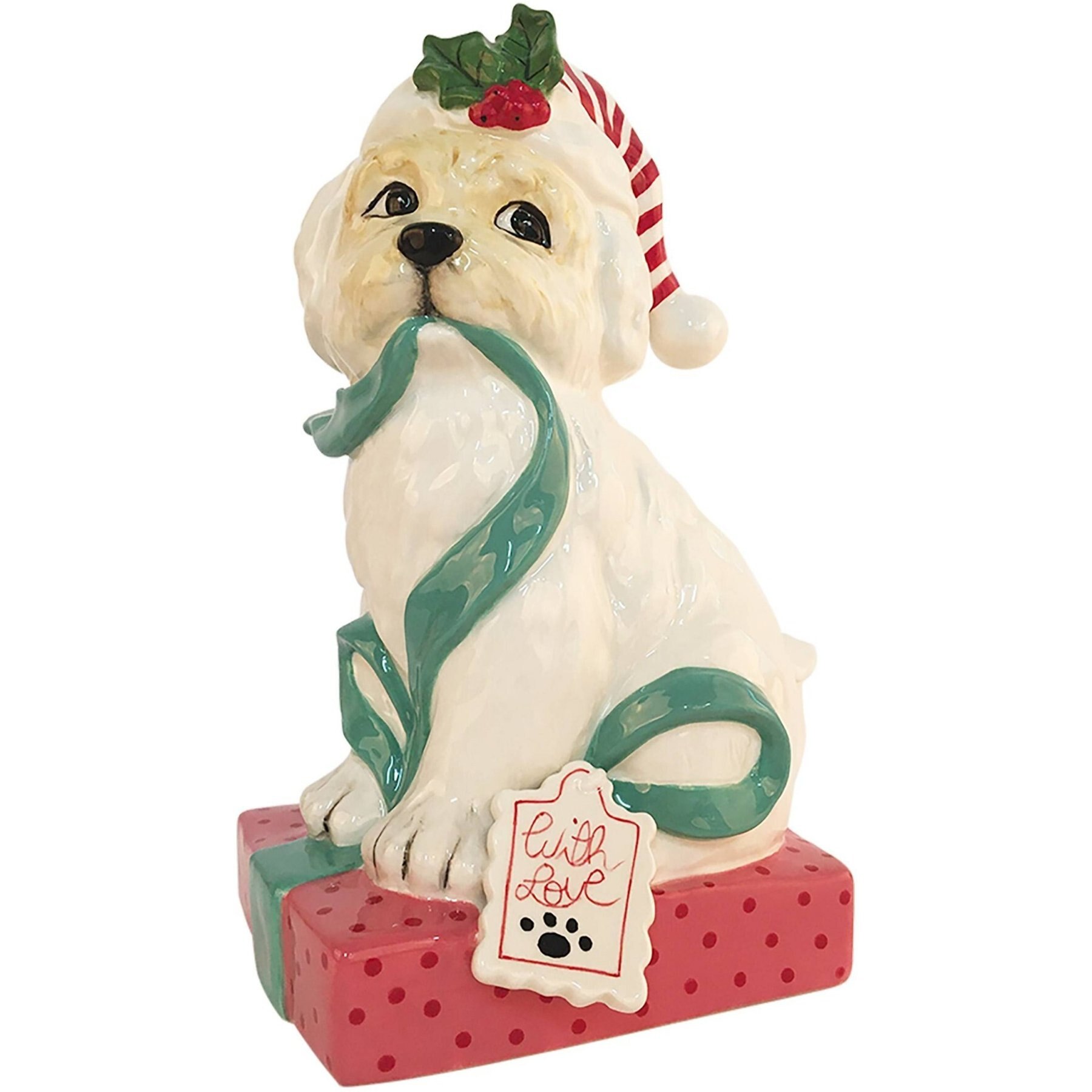 Blue Sky Clayworks Maltese with Love Figurine