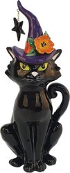 Blue Sky Clayworks Witch Hat Cat Figurine