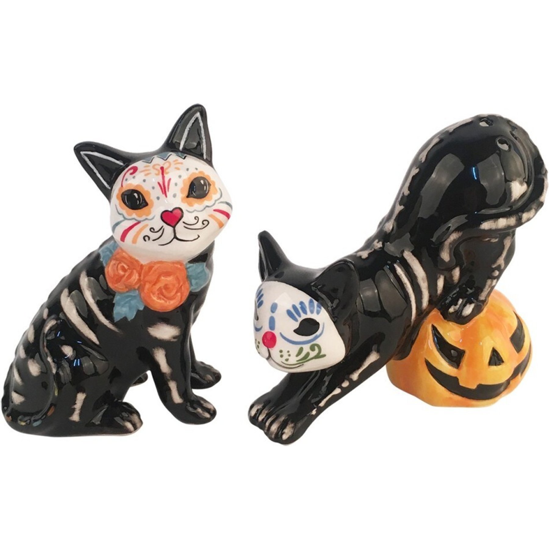 Blue Sky Clayworks Cat Salt & Pepper Set