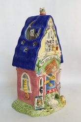 Blue Sky Clayworks Crazy Cat Lady Candle House slide 2 of 2