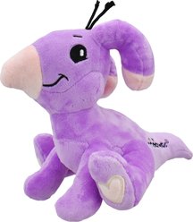 Multipet Neopet Blumaroo Squeaky Plush Dog Toy, Purple, 7-in