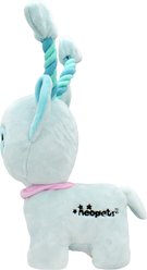 Multipet Neopet Aisha Squeaky Plush Dog Toy, Blue, 7-in slide 2 of 2
