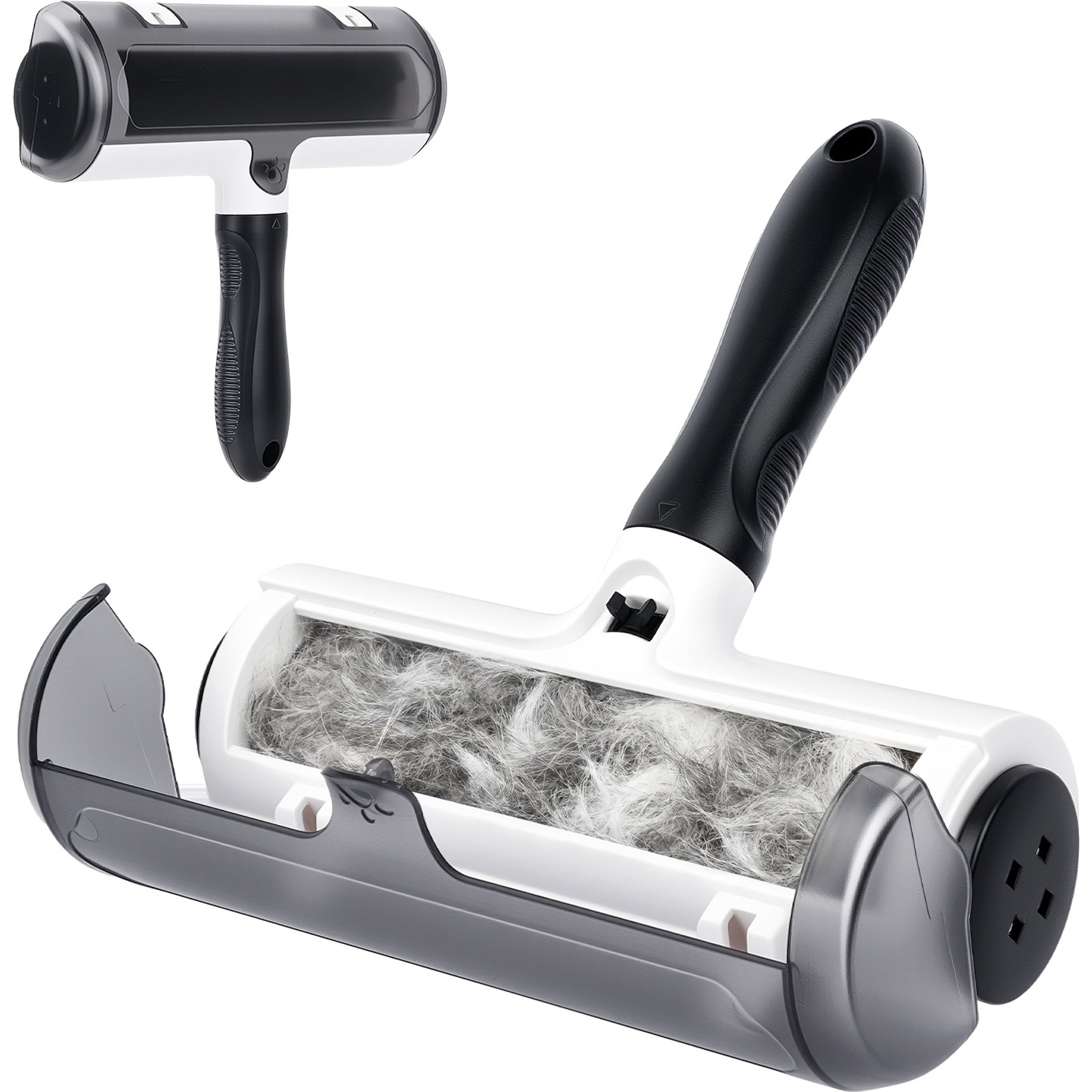 Mora Pets Portable & Reusable Dog & Cat Hair Remover Roller, Black