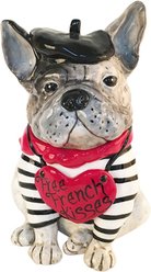 Blue Sky Clayworks Free French Kisses Bulldog Figurine