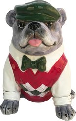 Blue Sky Clayworks Sweater Dog Treat Jar
