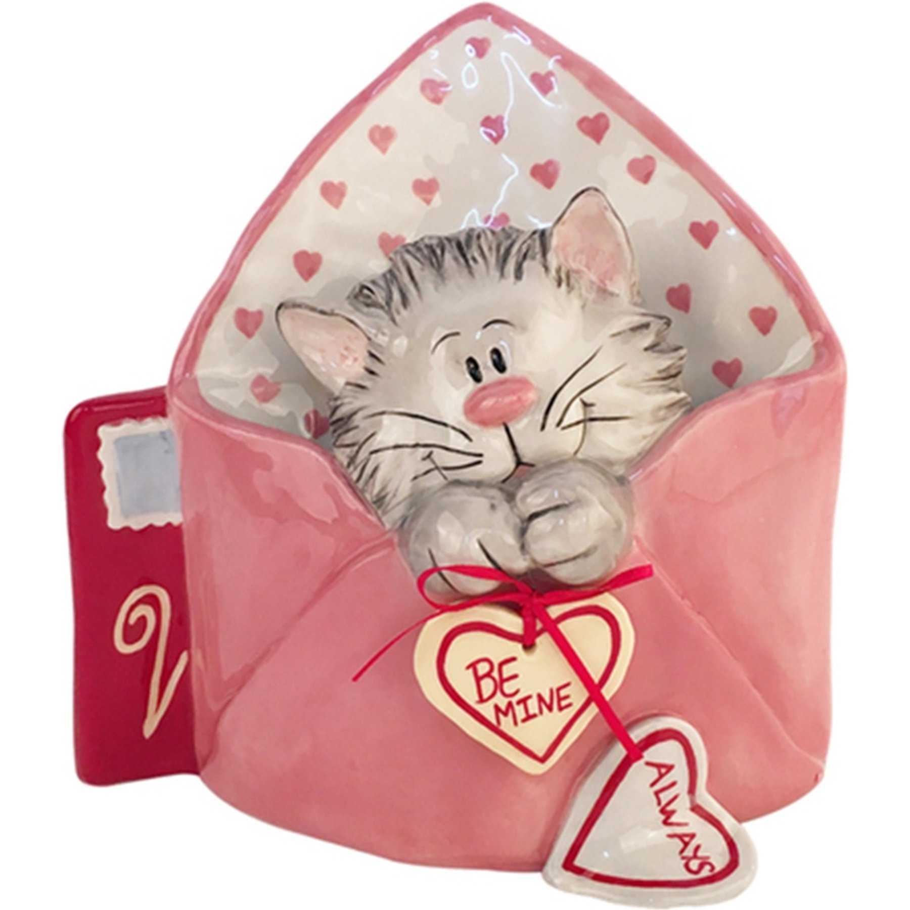 Blue Sky Clayworks Sent with Love Kitten Figurine