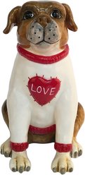 Blue Sky Clayworks White Sweater Dog Figurine, Large