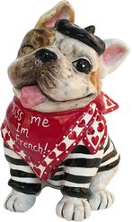Blue Sky Clayworks Black Stripe French Bulldog Figurine