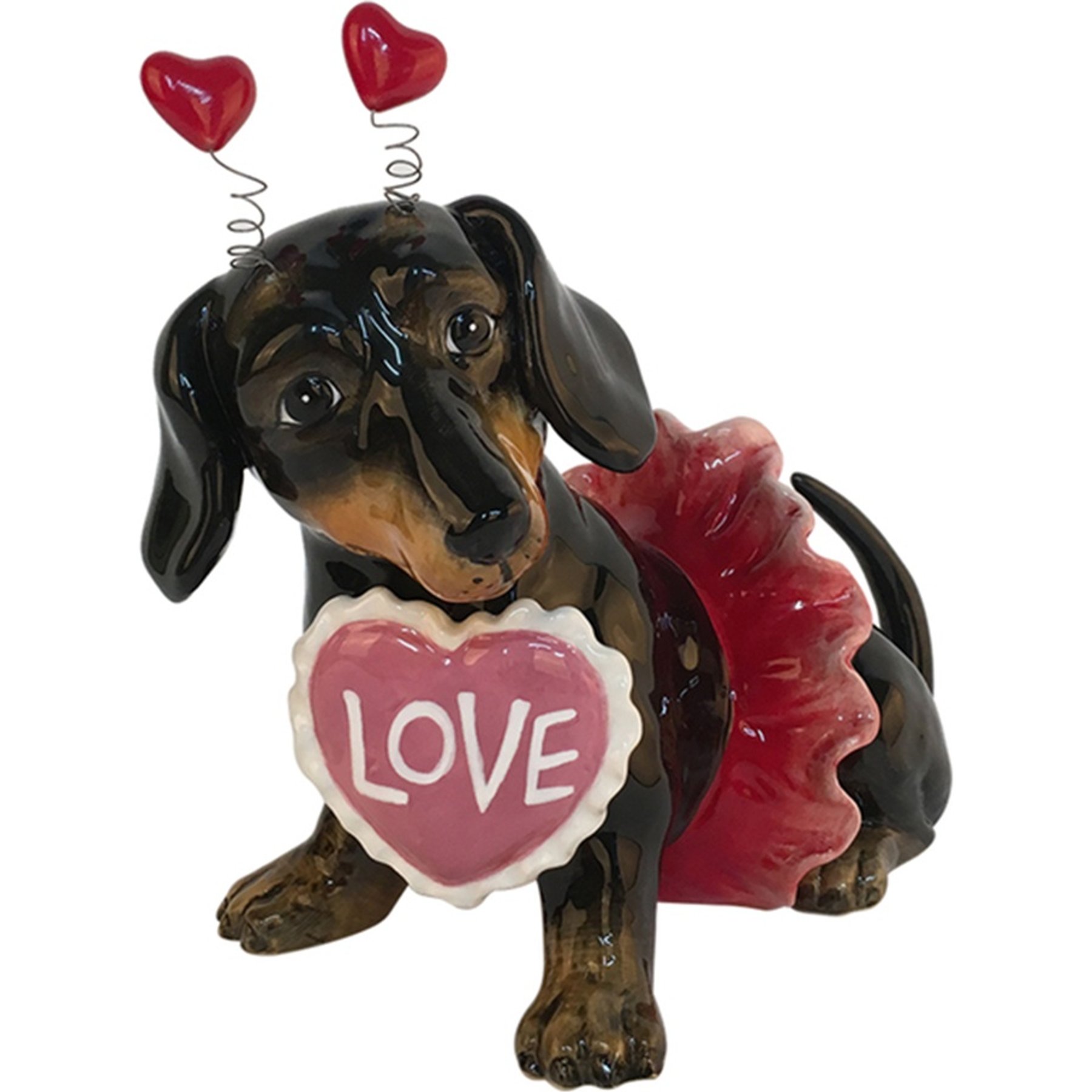 Blue Sky Clayworks Love Dog Figurine