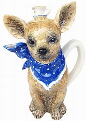 Blue Sky Clayworks Tea with Diddy Teapot
