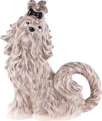 Blue Sky Clayworks Shih Tzu Teapot, Black & White