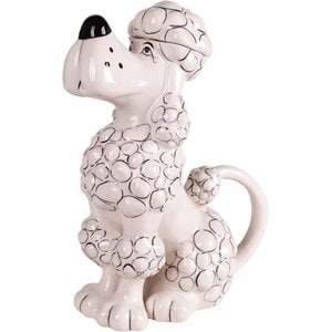 BLUE SKY CLAYWORKS Cream Pug Teapot - Chewy.com