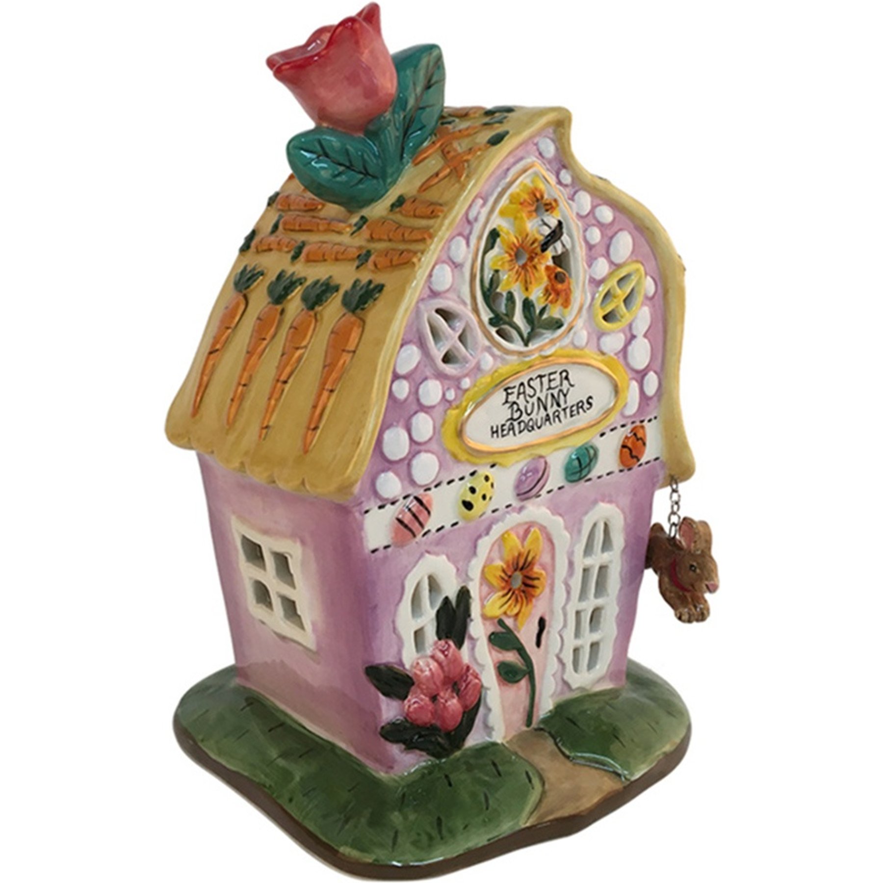 Blue Sky Clayworks Easter Bunny Head Quarters Candle House