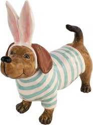 Blue Sky Clayworks Easter Dachshund Figurine
