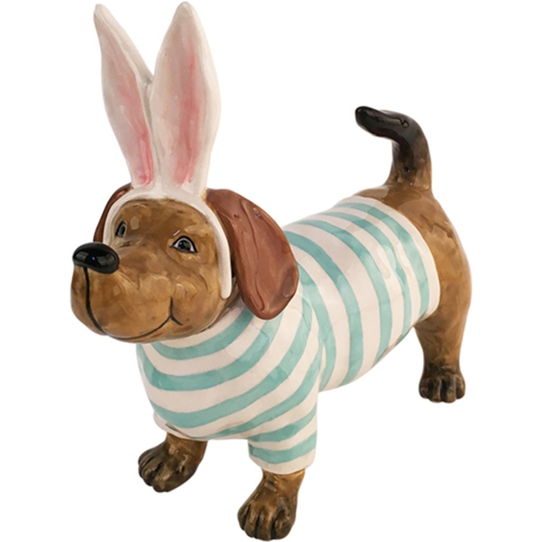 Blue Sky Clayworks Easter Dachshund Figurine