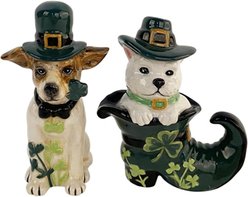 Blue Sky Clayworks Dogs Salt & Pepper Set
