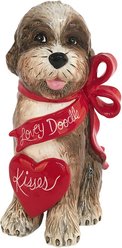 Blue Sky Clayworks Lovey Doodle Golden Doodle Figurine