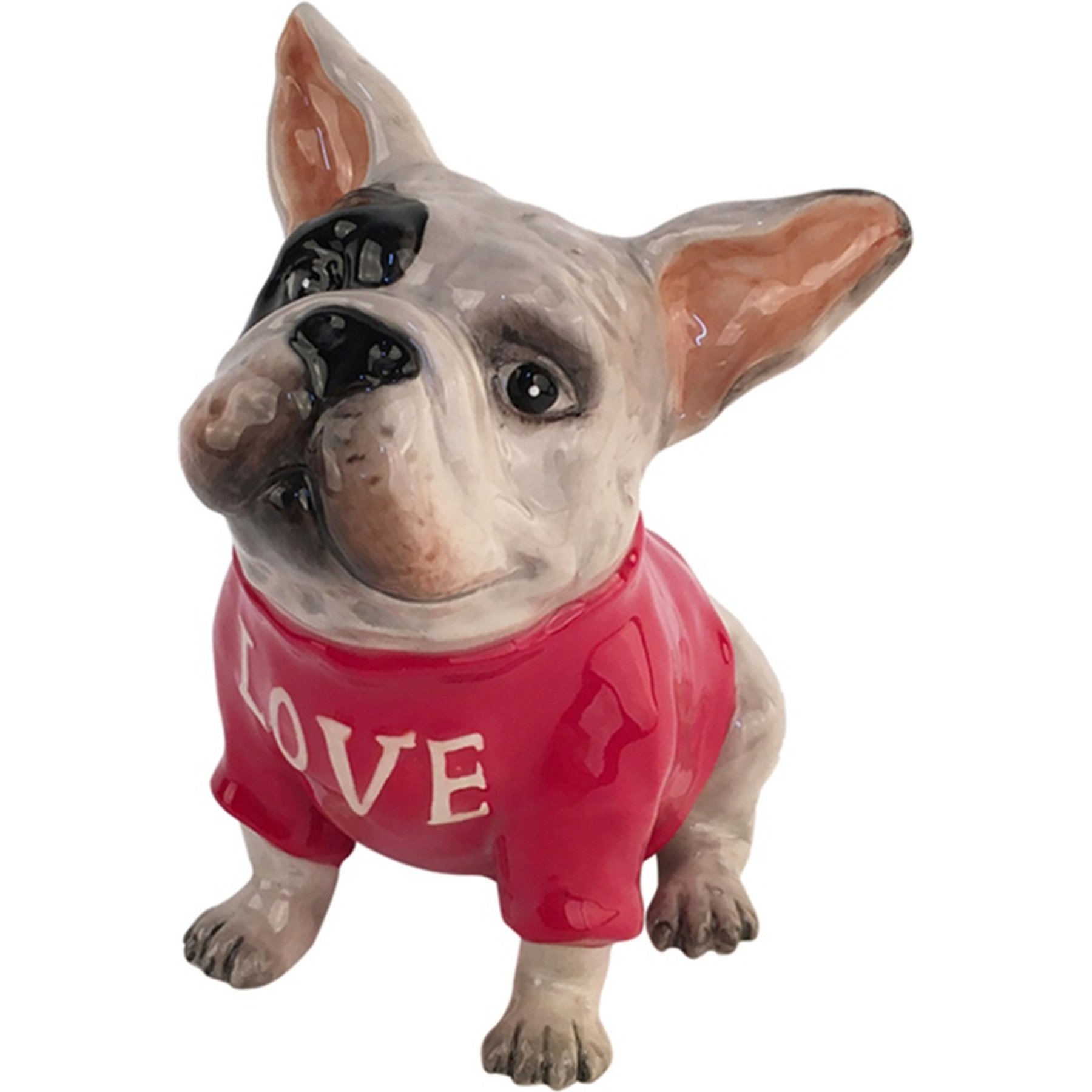 Blue Sky Clayworks Love is my Middle Name Dog Figurine