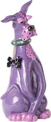 Blue Sky Clayworks Violet Zappy Dog Figurine