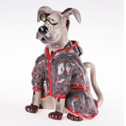 Blue Sky Clayworks JacketDog Teapot