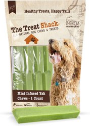 The Treat Shack 5 to 6-in Mint Infused Cheese Hard Dog Yak Chew, 1 count slide 2 of 8