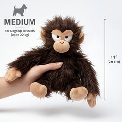 Playology Banana Scented Monkey Plush Squeaky Dog Toy slide 2 of 6