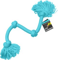 Playology Dri-Tech Peanut Butter Scented Rope Dog Toy, Mega