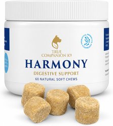 True Companion K9 Harmony Sensitive Digestion Duck Flavored Chew Immune Supplement for Dogs, 60 count