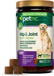 petnc Hip & Joint Mega Max Soft Chews Dog Supplement, 90 count
